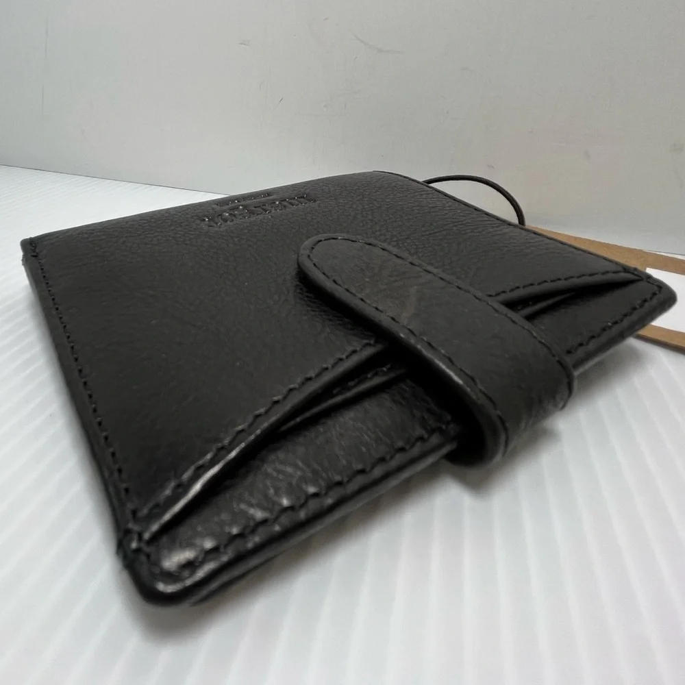 Genuine Leather Lizzie Compact Bifold Wallet by Margot New York - Picture 4 of 16